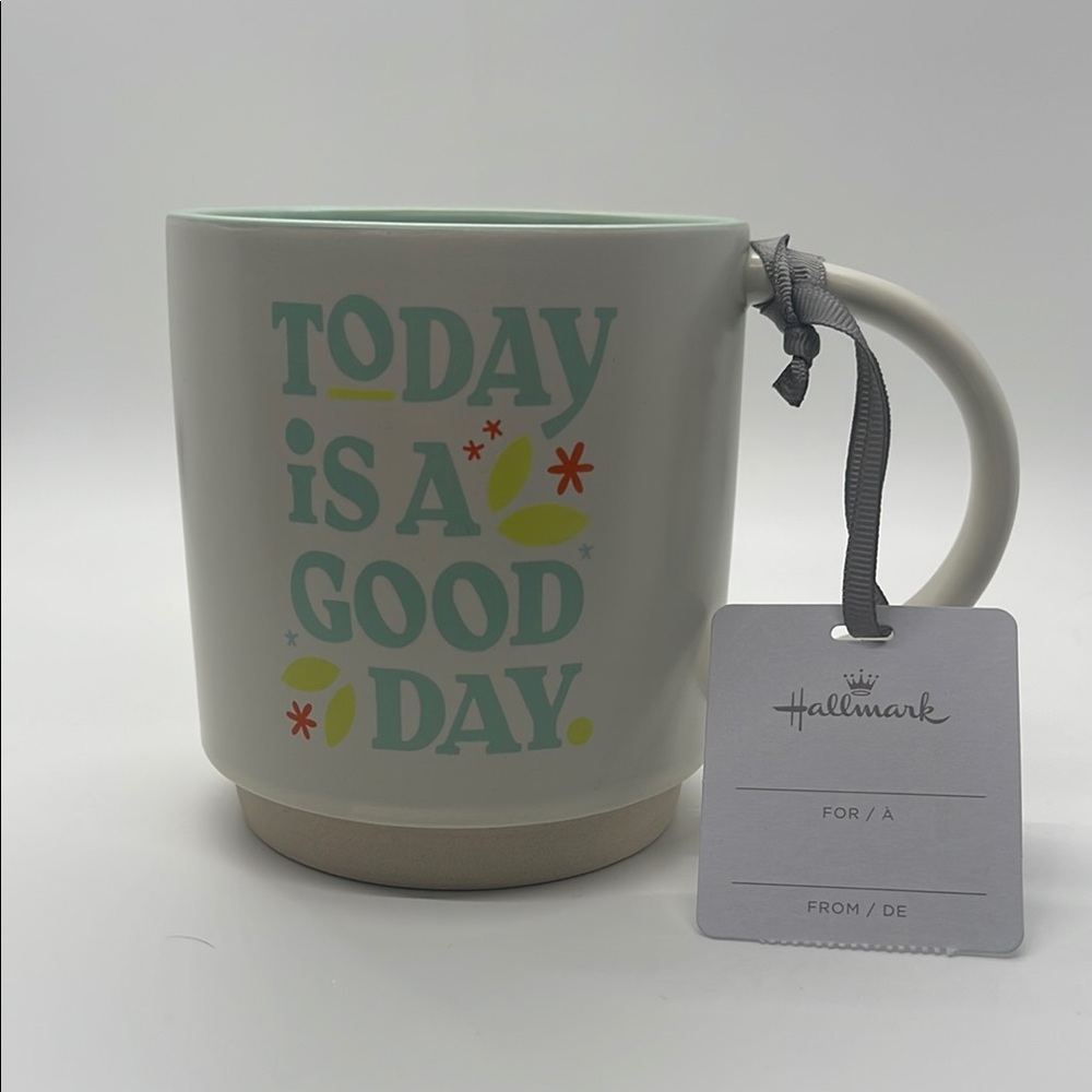 Hallmark Green and White Mug Today is a Good Day - Picture 1 of 5